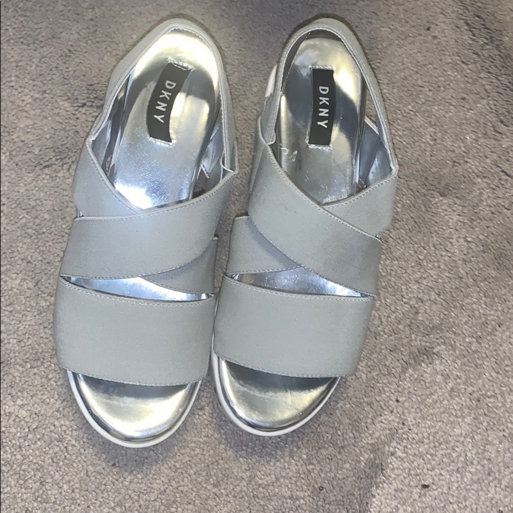 Used DKNY sandals